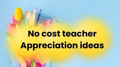 No cost teacher Appreciation ideas